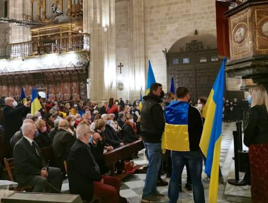 Vigilia de oración por Ucrania en Almería