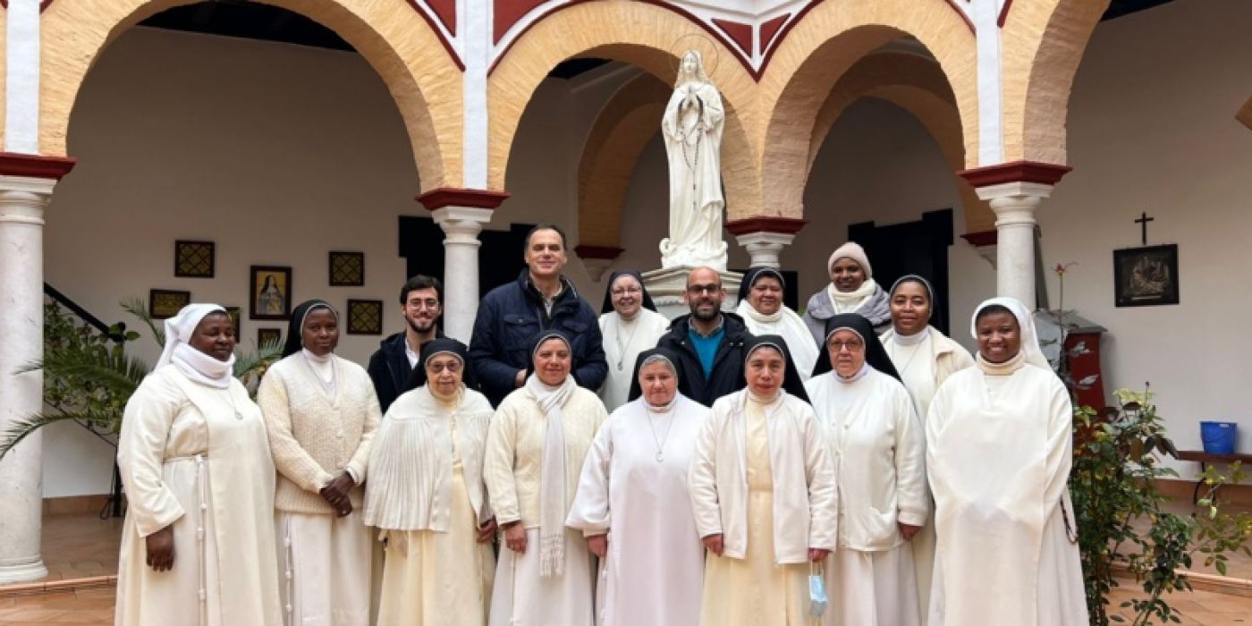 Visita del Alcalde de Lebrija
