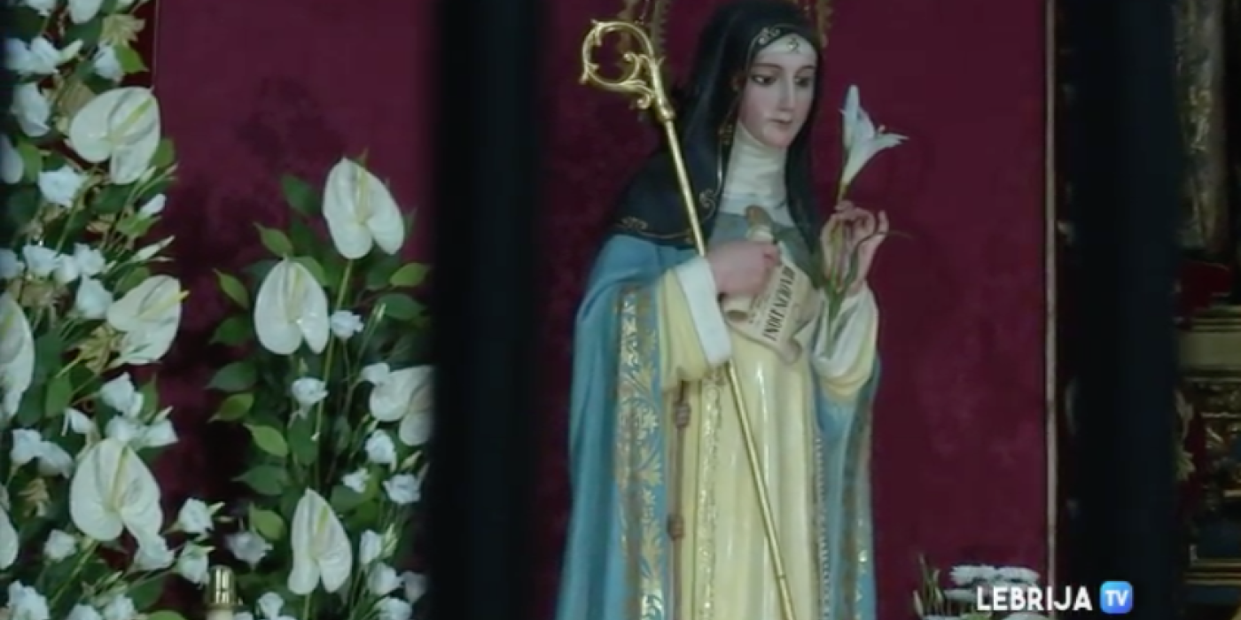 Salida procesional en Lebrija