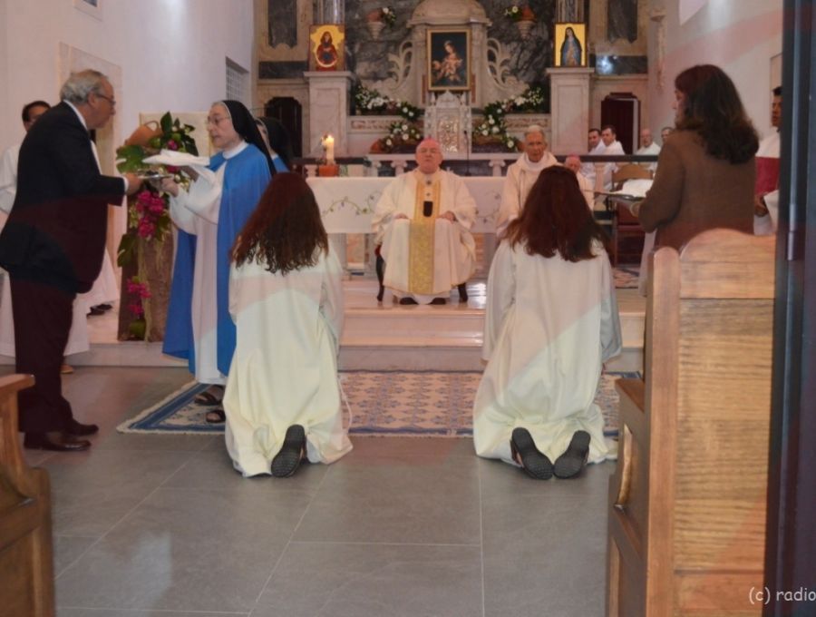 Toma de habito de Sor Maria da Graça da Eucaristia