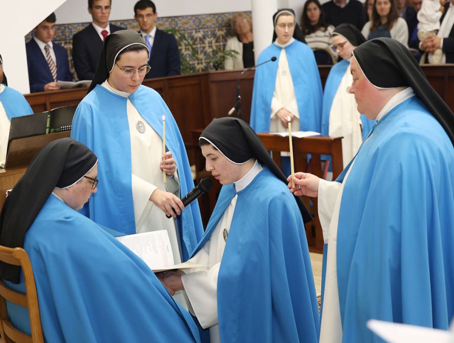 Profesión de la Hermana Inês. Viseu