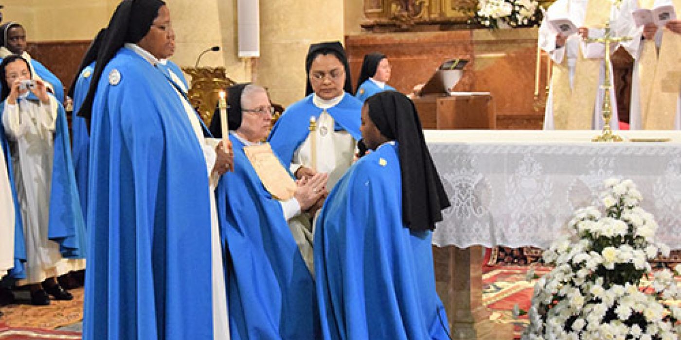 PROFESIÓN SOLEMNE EN EL MONASTERIO DE SANTA ANA DE MONTILLA