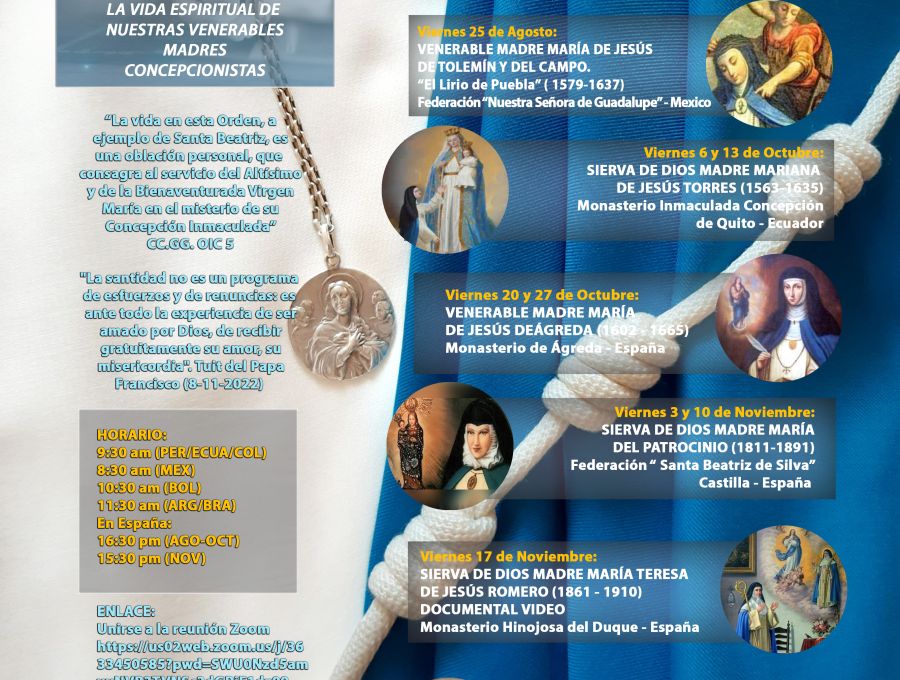 VIDA ESPIRITUAL DE NUESTRAS VENERABLES